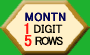 1 DIGIT MONTN, 5 ROWS